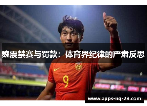 魏震禁赛与罚款：体育界纪律的严肃反思