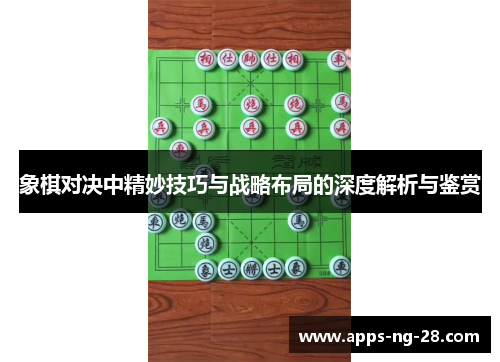 象棋对决中精妙技巧与战略布局的深度解析与鉴赏